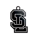 Steel Spring Lake School Spirit Logo Monogram Keychain Ornaments – Hanging Decor - Image 2