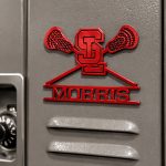 Personalized Steel Spring Lake School Lacrosse Wall or Locker Decor Signs - Image 3
