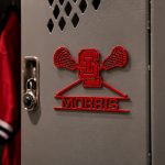 Personalized Steel Spring Lake School Lacrosse Wall or Locker Decor Signs - Image 2