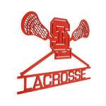 Steel Spring Lake School Lacrosse Wall Decor Signs - Image 2