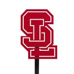 Steel Spring Lake School Spirit Logo Yard Signs with Stake