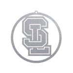 Steel Spring Lake School Spirit Logo Monogram Ornaments – Christmas Hanging Decor (2 Sizes) - Image 4